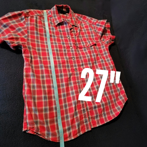 Liz Wear Button Down Plaid Shirt - Picture 3 of 9